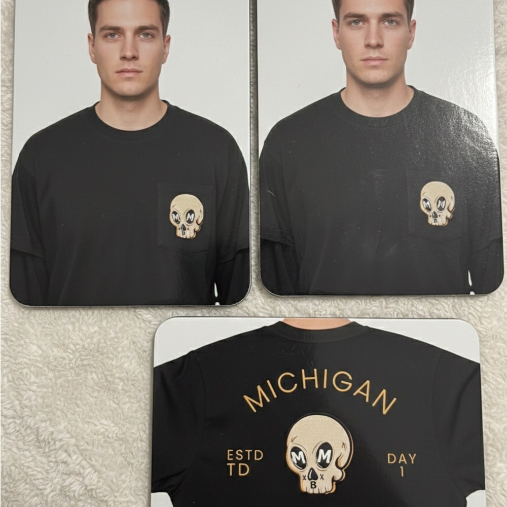 New Ware Of Street Cuture  Skull T-Shirt Oversize